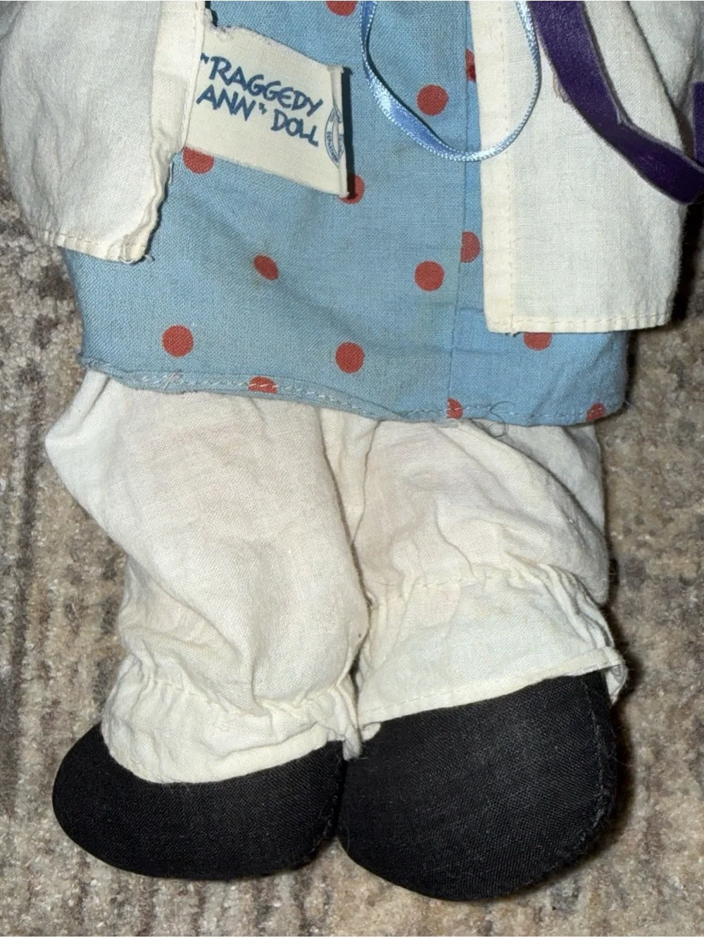 Knickerbocker raggedy Anne rag doll antique doll